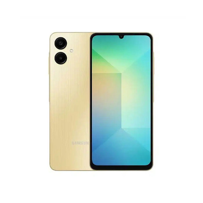 گوشی موبایل سامسونگ مدل Galaxy A06 ظرفیت 128 گیگابایت با رم 4 گیگابایت - طلایی