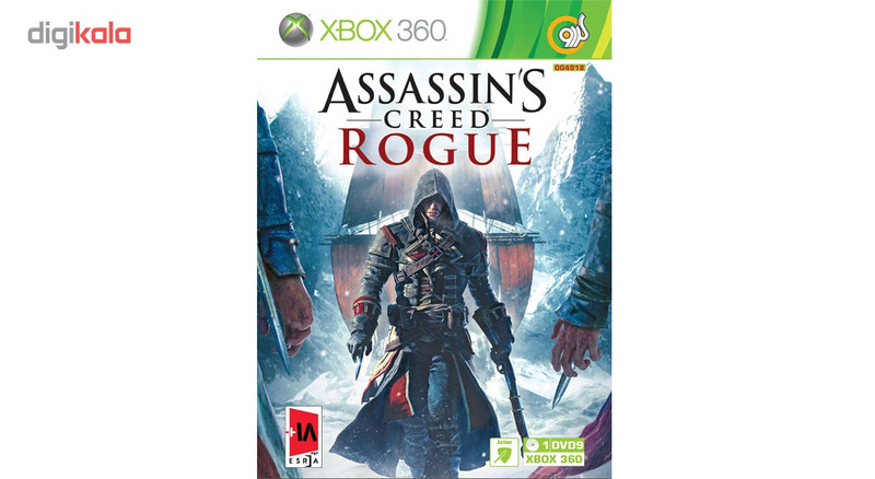 کنسول بازی گردو بازی Assassins Creed Rogue مخصوص Xbox 360 ژانر بازی:اکشن سازگار با کنسول:ایکس باکس 360