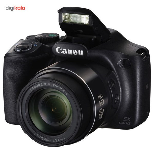 دوربین کانن مدل PowerShot SX540 HS مشکی 21 مگاپیکسل  