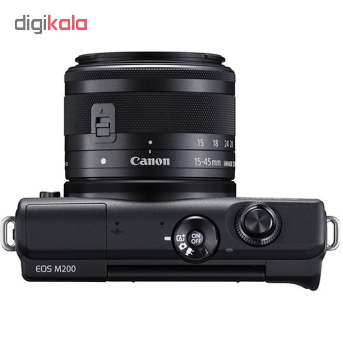دوربین کانن مدل EOS M200  15-45  IS STM   20.0  50.0 مگاپیکسل 