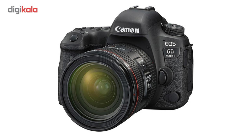 دوربین کانن مدل EOS 6D Mark II  24-70  F4 L IS USM  27 مگاپیکسل  