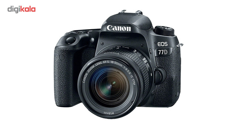 دوربین کانن مدل EOS 77D  18-55  STM  26 مگاپیکسل  