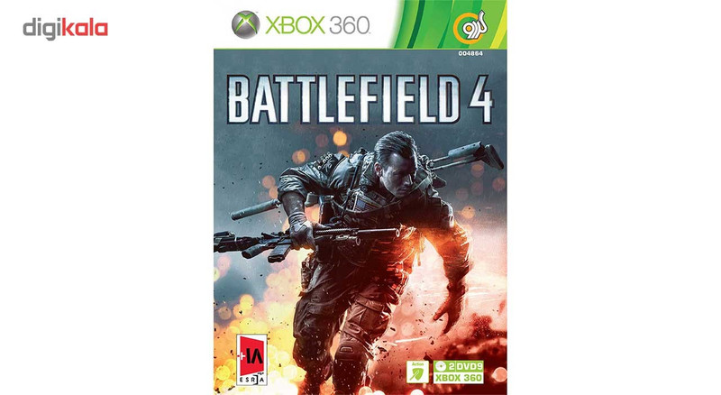 کنسول بازی گردو بازی Battlefield 4 مخصوص XBOX 360 ژانر بازی:تیراندازی سازگار با کنسول:ایکس باکس 360