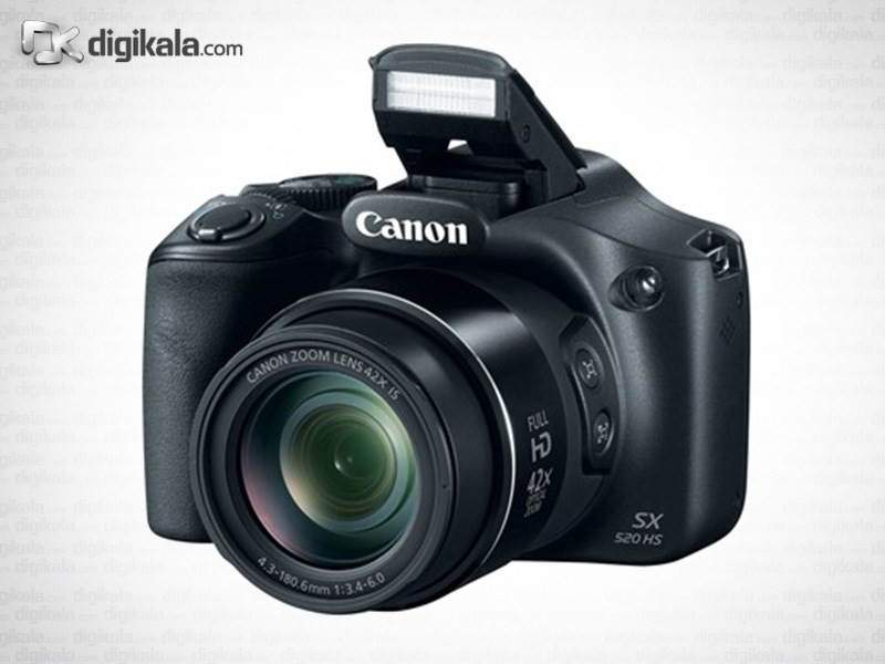 دوربین کانن دوربین دیجیتال کانن Powershot SX520 HS  17 مگاپیکسل 15.0  20.0 مگاپیکسل 