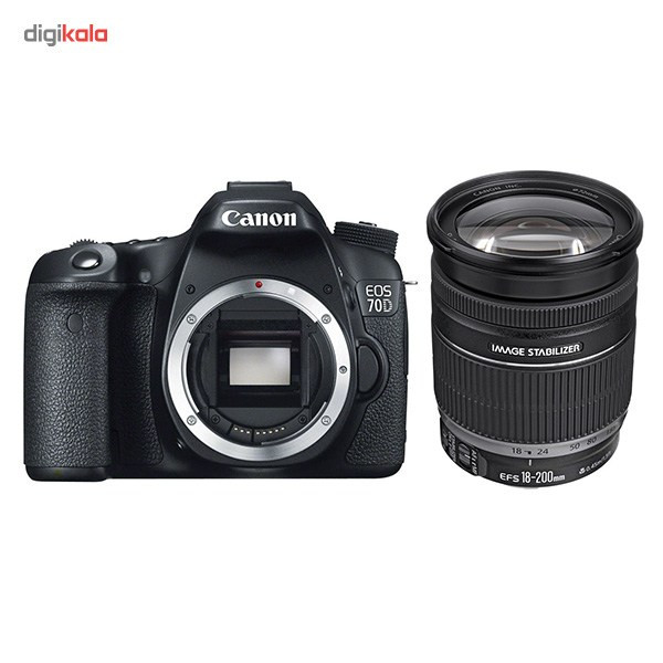 دوربین کانن دوربین عکاسی کانن EOS 70D+لنز18-200 میلی متر  20.9 مگاپیکسل 20.0  50.0 مگاپیکسل 