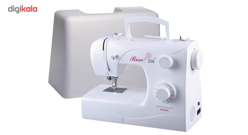 چرخ خیاطی کاچیران مدل   Rose210 plus  750 null ساده , زیگزاگ , دکمه و جا دکمه 