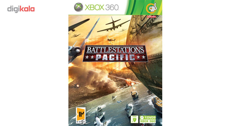 کنسول بازی گردو بازی Battlestations Pacitic مخصوص Xbox 360 ژانر بازی:اکشن سازگار با کنسول:ایکس باکس 360