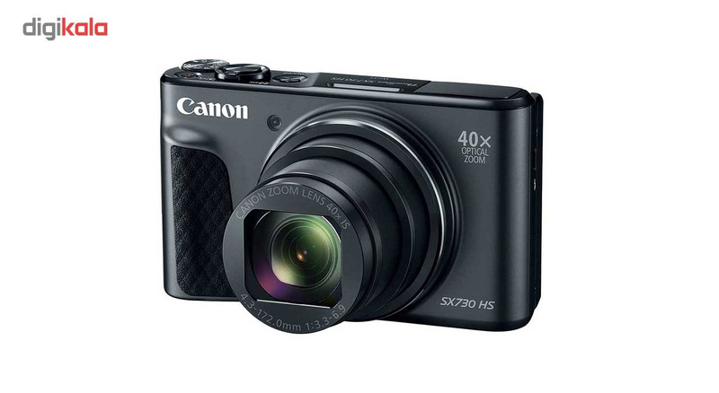 دوربین کانن مدل Powershot SX730 HS مشکی 21 مگاپیکسل 20.0  50.0 مگاپیکسل 