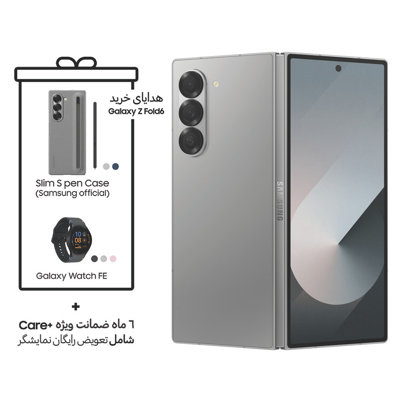 گوشی موبایل سامسونگ مدل Galaxy Z Fold 6  1  null تعداد سیم کارت:دو عدد نوع گوشی موبایل:سیستم عامل اندروید 