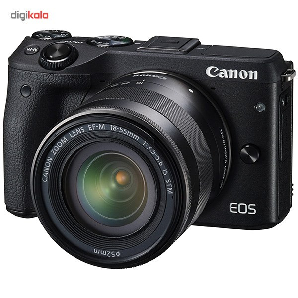 دوربین کانن مدل EOS M3 با لنز 18-55   20.0  50.0 مگاپیکسل 