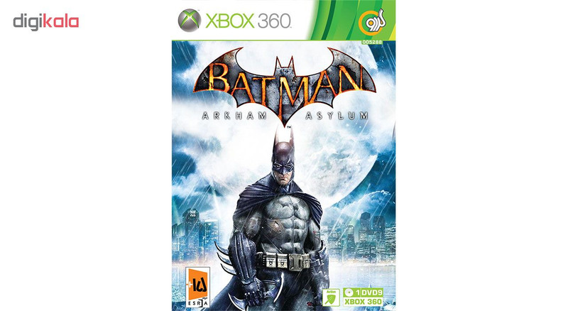 کنسول بازی گردو بازی Batman Arkham Asylum مخصوص XBOX 360 ژانر بازی:ماجراجویی , اکشن سازگار با کنسول:ایکس باکس 360