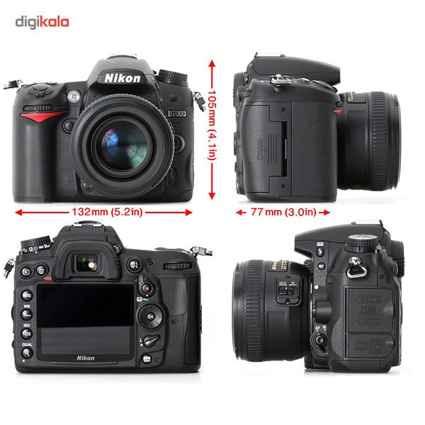 دوربین نیکون مدل D7000   15.0  20.0 مگاپیکسل 
